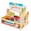 Melissa & Doug Wooden Play Food, Sandwich Bar - 56 Pieces