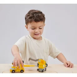 Mentari, Wooden Toy Cars – Work Vehicles