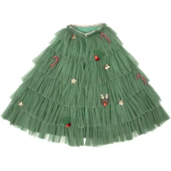 Meri Meri Costume, Christmas Tree Cape with Headband