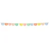Meri Meri garland, Happy Birthday fabric flags - 2.3 meters