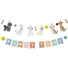 Meri Meri Garland, Pet Party Time - 1.8 meters