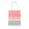 Meri Meri Gift Bags, Meadow Unicorns with Fringe – Set of 8