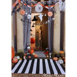 Meri Meri Halloween Decorations, Hanging Decor, Set of 3 Honeycomb Witch Hats