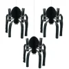 Meri Meri Halloween Decorations, Set of 3 Giga Honeycomb Hanging Spiders