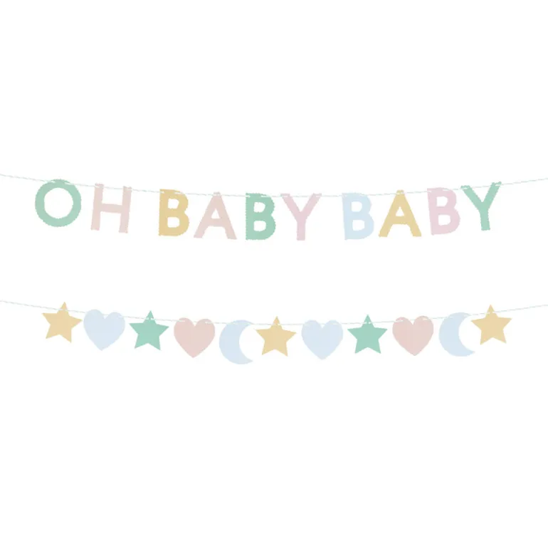 Meri Meri Mini Garland, Baby Mini Matchbox – 0.6 Meter