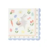 Meri Meri Napkins, Easter, Size L – Easter bunny