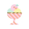 Meri Meri Napkins, Ice Cream – Pack of 16