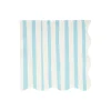 Meri Meri Napkins Size L, Blue Stripe - Pack of 16