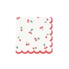 Meri Meri Napkins Size S, Cherry - Pack of 16