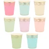 Meri Meri Paper Cups, Ladurée Paris Paper Cups - Set of 8