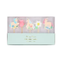 Meri Meri Unicorn Cake Candles – Pack of 5