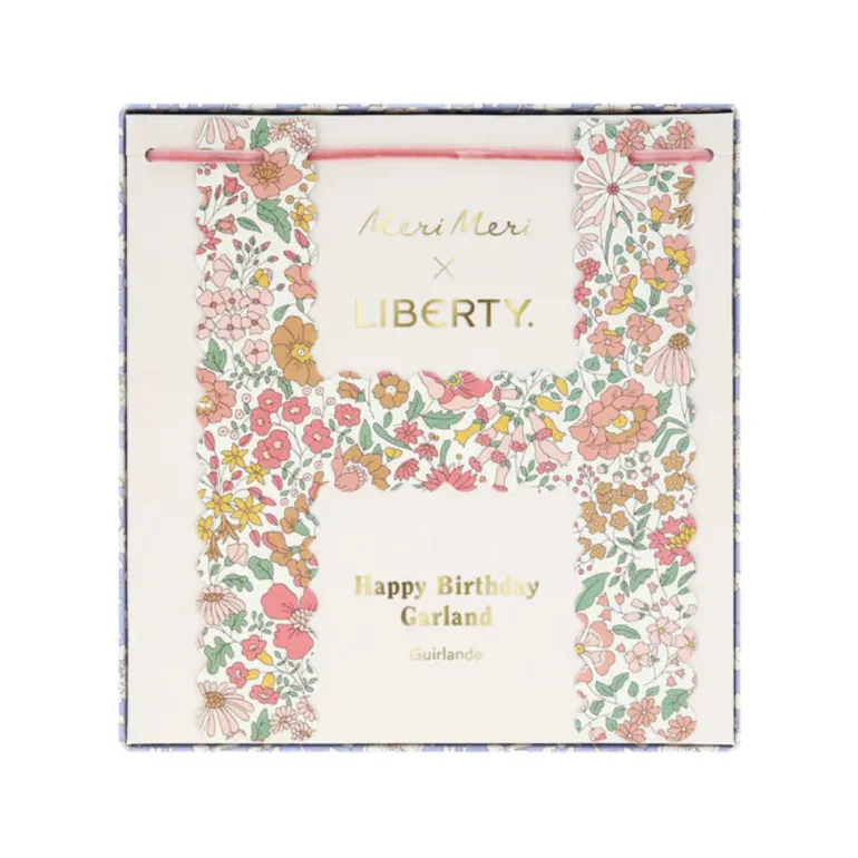 Meri Meri x Liberty Garland, Happy Birthday - 2 m