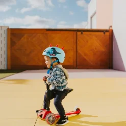 Micro Helmet, 3D Scootersaurus - Size S (Ages 2-5)