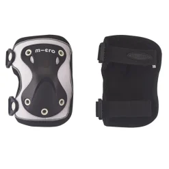 Micro - Knee and Elbow Protectors - Reflective Black - Size S or M