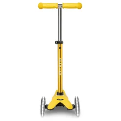 Micro Løbehjul, Mini Deluxe LED - Yellow
