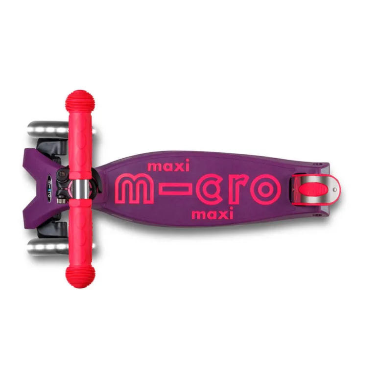 Micro Scooter, Maxi Deluxe LED - Neon Ultra Pink