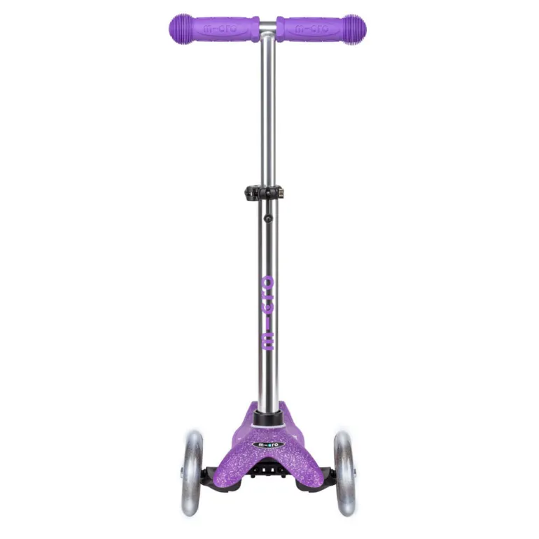 Micro Scooter, Mini Deluxe Fairy Glitter LED - Purple