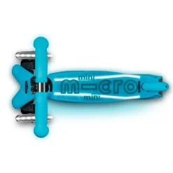 Micro Scooter, Mini Deluxe Glow LED Plus - Glacier Aqua