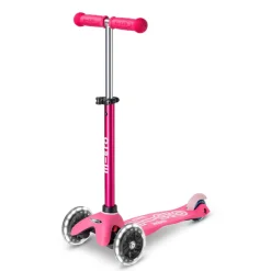 Micro Scooter, Mini Deluxe LED – Pink