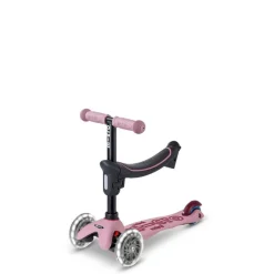 Micro Scooter, Mini Deluxe LED, Rock & Go - Dusty Rose