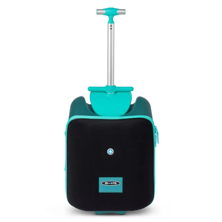 Micro Trolley Eazy Ride-On, Suitcase Kids Can Ride On - Forest Green