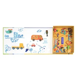mierEdu, Magnetic Playset – Vehicles
