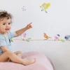 Mimi Lou Wall Sticker Border, Branch with Birds