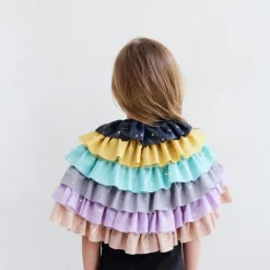 Mimi & Lula - Cape - Rainbow Ruffle