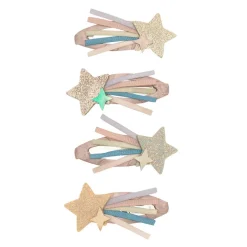 Mimi & Lula Hair Accessories, 4 Hair Clips - Star Trail Celeste
