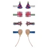 Mimi & Lula Hair Accessories, 8 Hair Clips - Mini Birthday Party Dancing Queen