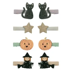 Mimi & Lula hair accessories, Set of 8 hair clips – Mini Halloween