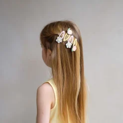 Mimi & Lula 4 Hair Clips, Blossom Peaches and Cream