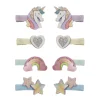 Mimi & Lula 8 Hair Clips, Mini Dreamy My Little Unicorn