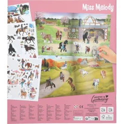 Miss Melody Sticker Book
