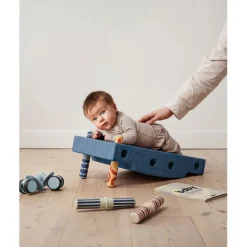 Modu Baby Motor Skills Set, Deep Blue/Sky Blue