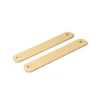 Modu Beams Wooden Balance Beams, Activity Toy - Sand Grey/Honey Yellow