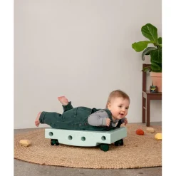 Modu foam building toy, Curiosity set, 14 pieces – Ocean mint/Forest green