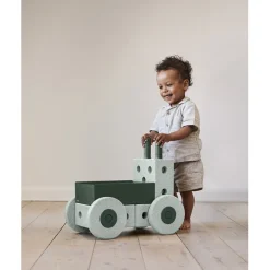 Modu 3-in-1 Walker, Foam Activity Toy - Ocean Mint/Forest Green