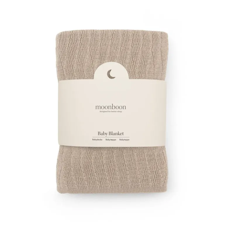 Moonboon Babytæppe, GOTS Certified – Available in Several Colors