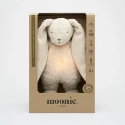 Moonie 2.0, Organic Humming Bunny with Pink Noise and Lamp - Sand