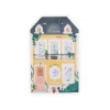 Moulin Roty, Coloring Book with 145 Stickers - Les Parisiennes