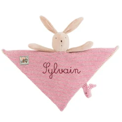 Moulin Roty Comfort Blanket, Sylvain the Rabbit - La Grande Famille