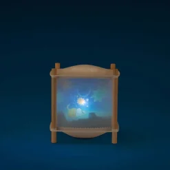 Moulin Roty Magic Lamp (Bluetooth), Puce & Pilou