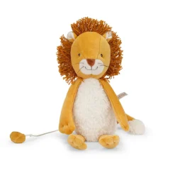 Moulin Roty Musical Plush Toy, Mamba the Lion 27 cm - La forêt Mawa