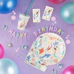 My Little Day Mermaid Napkins – 20 Pieces