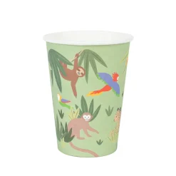 My Little Day Paper Cups, Set of 8 - Tropical
