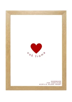 Nephthys Illustrated Frame, Oak - A4