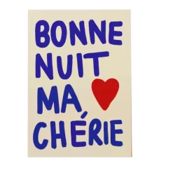 Nephthys Illustrated Poster, Bonne Nuit ma Chérie - A4