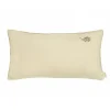 Nobodinoz Cushion, Washed French Linen, 50 x 30 cm - Green Tea