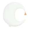 Nobodinoz Moon Cushion, Washed French Linen - Off White